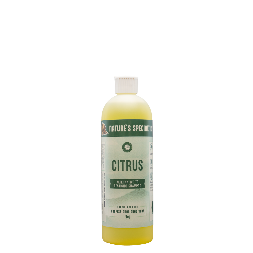 Try Citru-Mela Plus® Alternative to Pesticide Pet Shampoo