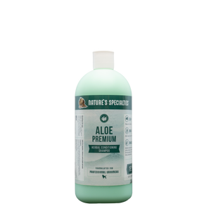 Green color Nature's Specialties Aloe Premium Herbal Conditioning Shampoo in 128 oz. gallon size