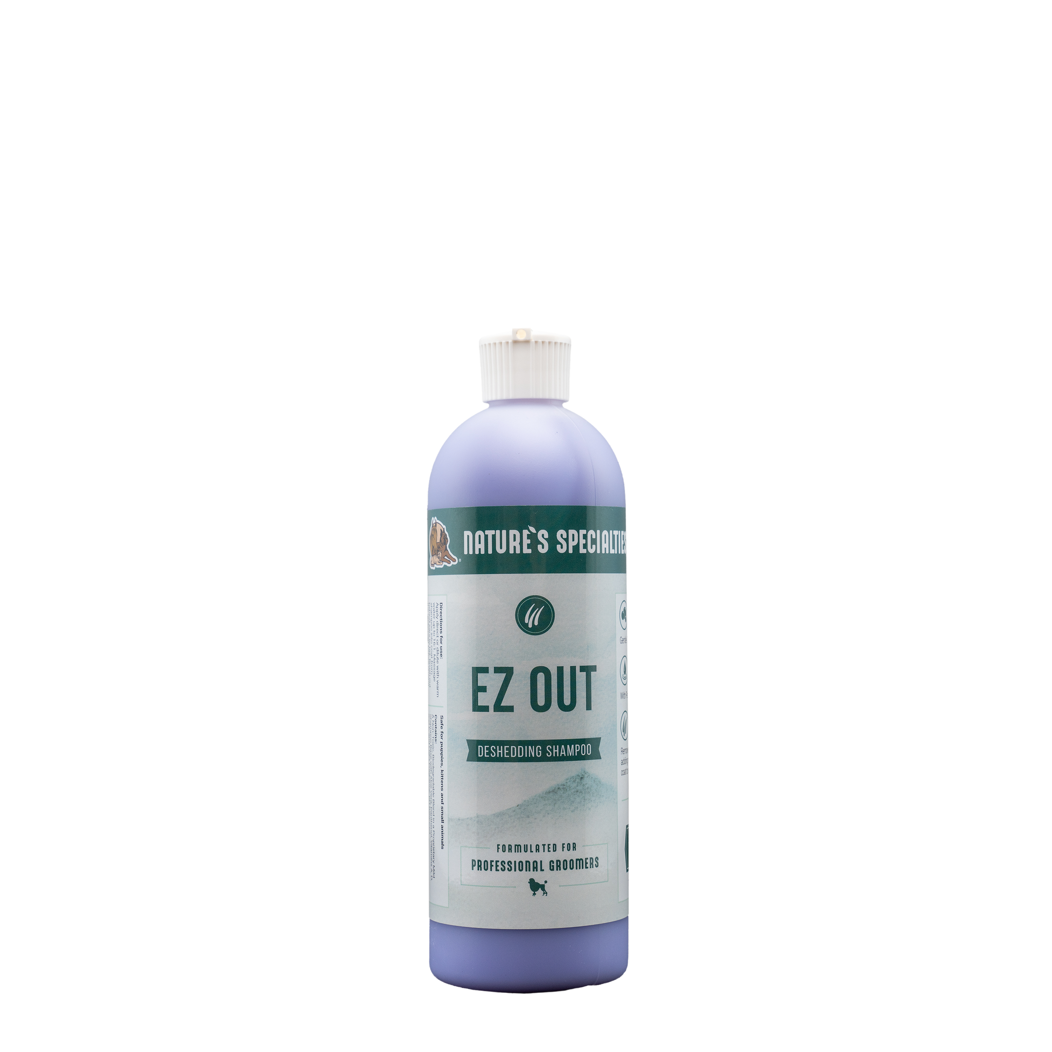 EZ Out Deshedding Shampoo Mess Free Undercoat Removal