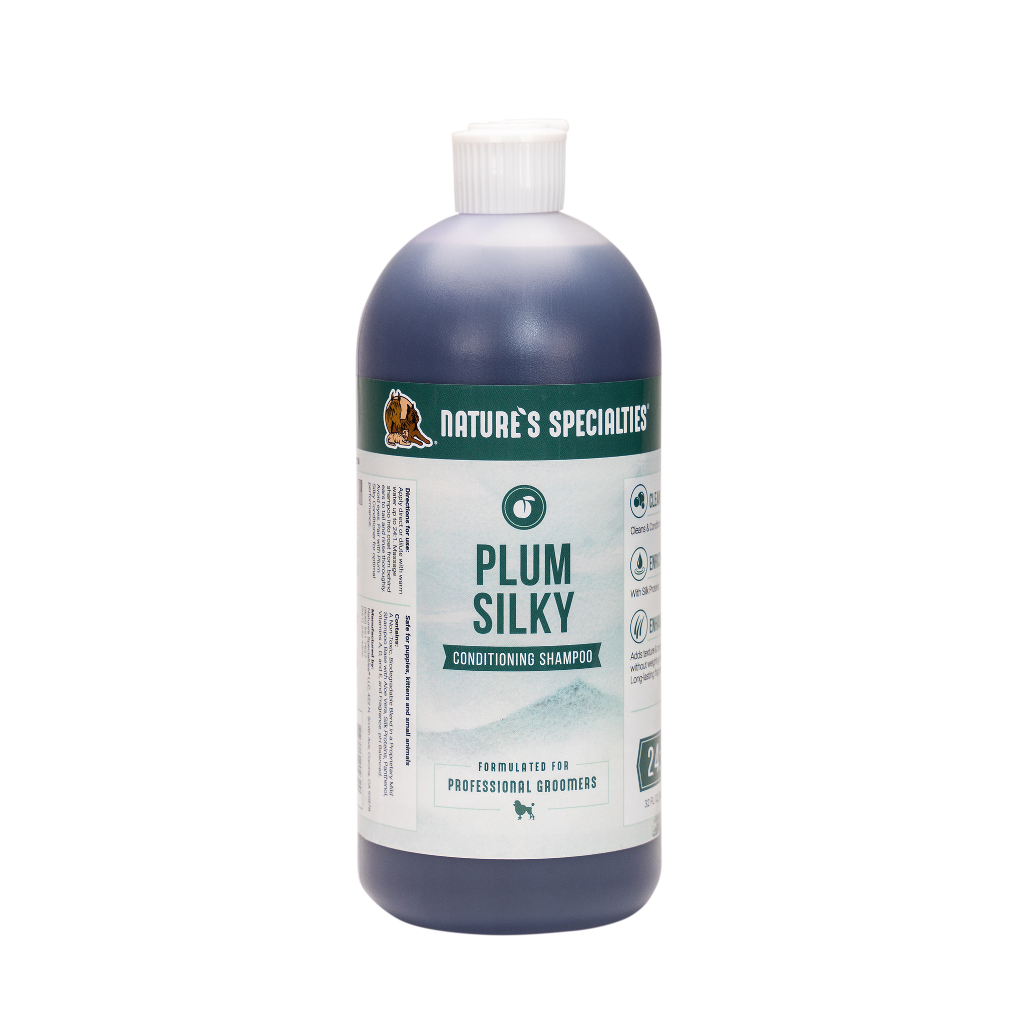 Plum Silky Conditioning Dog and Cat Shampoo